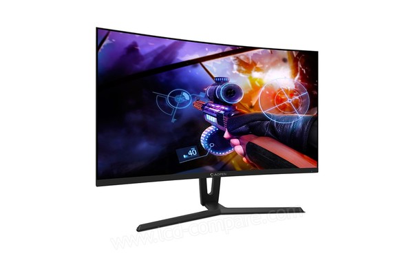 AOPEN 27HC1RPbidpx - Vue 3/4 gauche