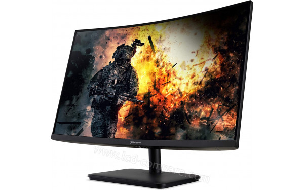 AOPEN 27HC5RPbiipx - Vue 3/4 droite