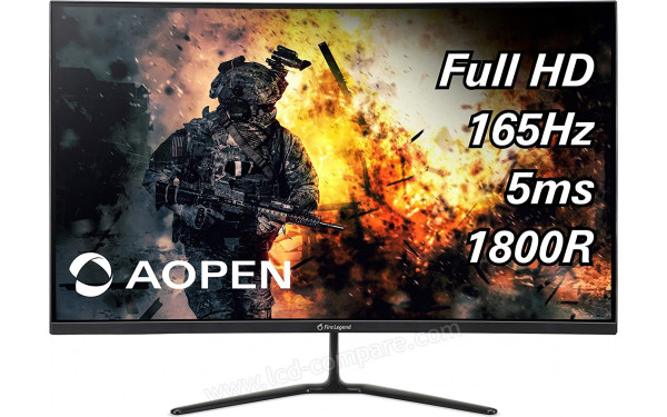 AOPEN 32HC5QRPbiipx - Vue de face