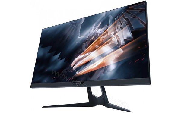 AORUS AD27QD - Vue 3/4 droite