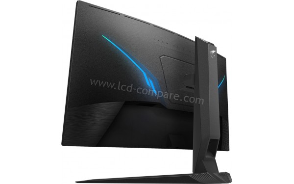 AORUS CV27F - Vue 3/4 arri&egrave;re