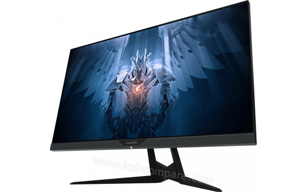 AORUS FI27Q-X - Vue 3/4 droite