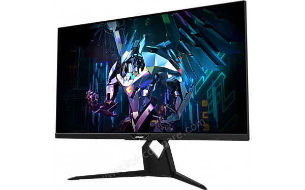 AORUS FI32Q-EK - Vue 3/4 droite