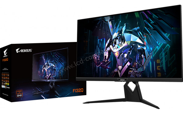 AORUS FI32Q-EU - Ecran et package
