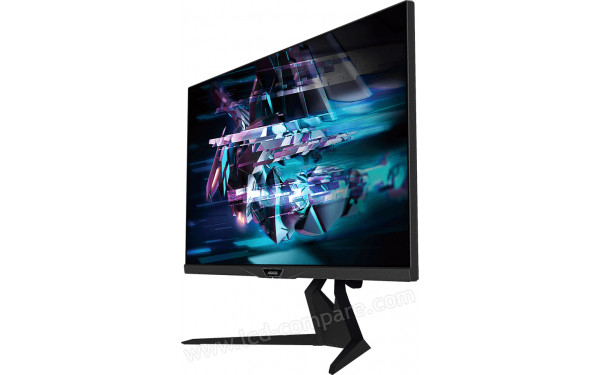 AORUS FI32U-EK - Vue 3/4 droite