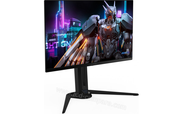 AORUS FO27Q5P-EK - Vue 3/4 gauche