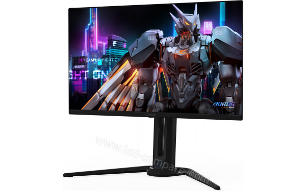 AORUS FO27Q5P-EK - Vue 3/4 droite