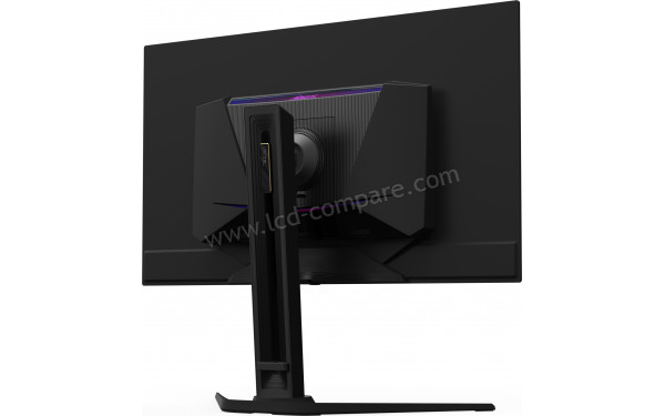 AORUS FO32U2P - Vue 3/4 arri&egrave;re