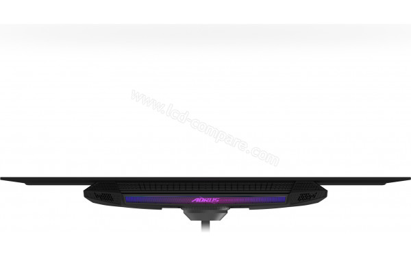 AORUS FO32U2P - Vue du dessus