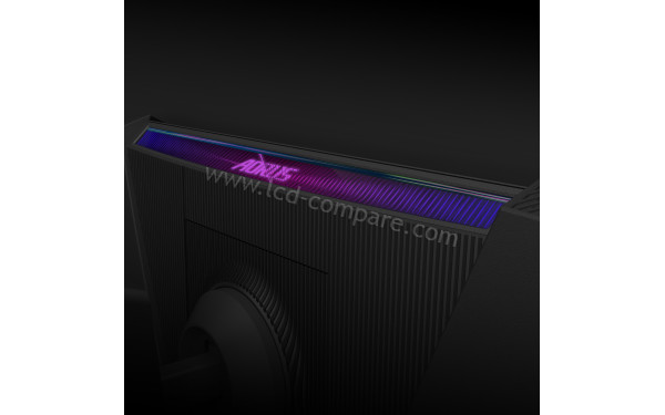 AORUS FO32U2P - Vue de l'arri&egrave;re