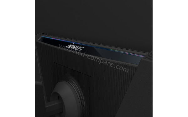 AORUS FO32U - Zoom sur la partie sup&eacute;rieur