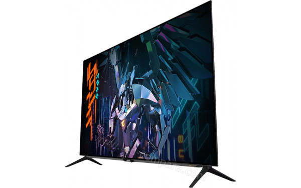 AORUS FO48U - Vue 3/4 droite