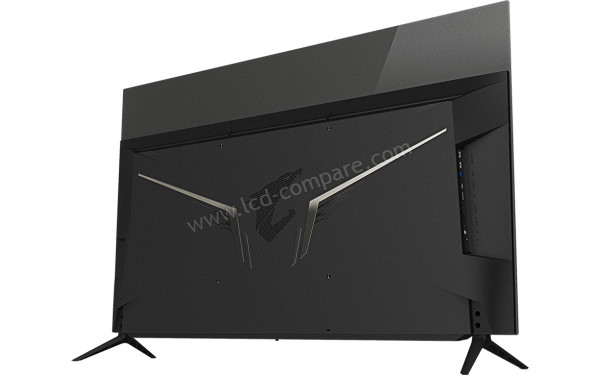 AORUS FO48U - Vue 3/4 arri&egrave;re