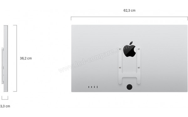 APPLE Studio Display XDR Standard VESA 2026 - Multi-vues