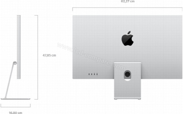 APPLE Studio Display Standard 2026 - Multi-vues