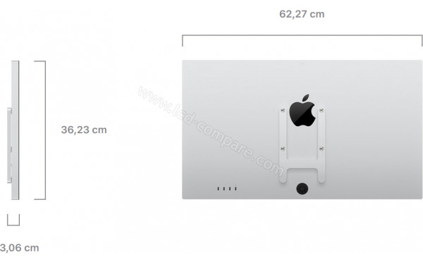 APPLE Studio Display Standard VESA 2025 - Support VESA permettant l'accroche murale