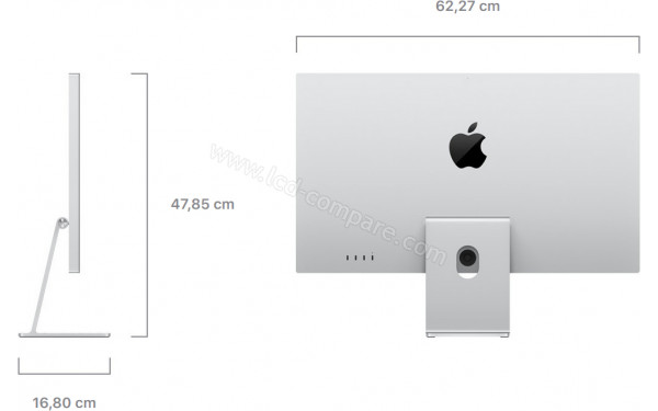 APPLE Studio Display Nano 2025 - Pied avec inclinaison r&eacute;glable