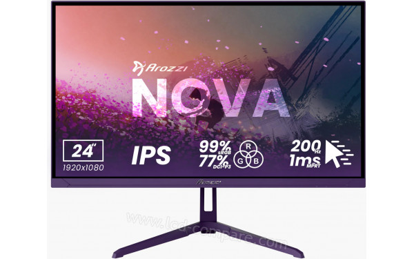AROZZI Nova 24 Violet AZ-NO-24T1K200-PP - Vue de face