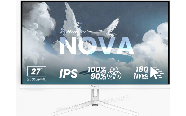 AROZZI Nova 27 Blanc AZ-NO-27T2K180-WT - Vue de face