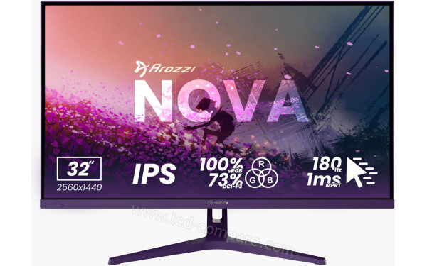 AROZZI Nova 32 Violet AZ-NO-32T2K180-PP - Vue de face