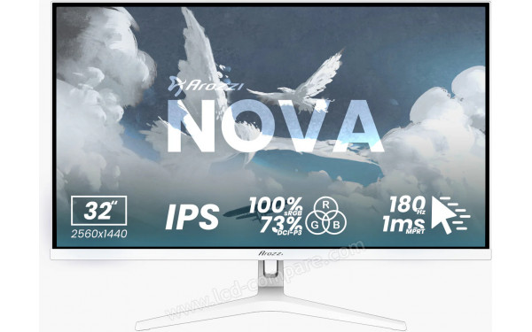 AROZZI Nova 32 Blanc AZ-NO-32T2K180-WT - Vue de face