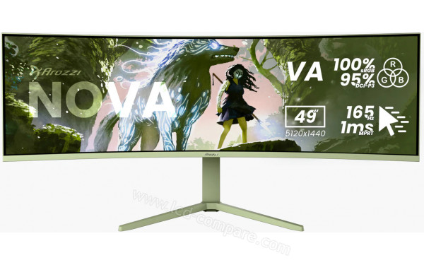 AROZZI Nova 49 Vert AZ-NO-49TUW165-FST - Vue de face