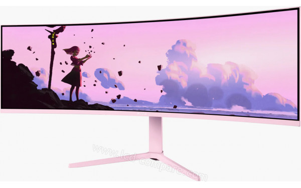 AROZZI Nova 49 Rose AZ-NO-49TUW165-PNK - Vue 3/4 droite