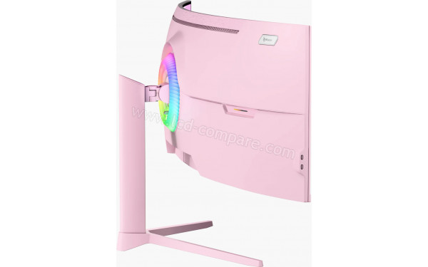 AROZZI Nova 49 Rose AZ-NO-49TUW165-PNK - Vue 3/4 arri&egrave;re