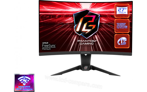 ASROCK PG27Q15R2A - Vue de face