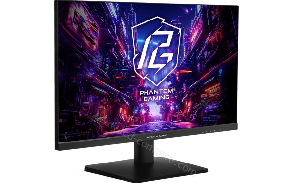 ASROCK PG27QFT1B - Vue 3/4 gauche