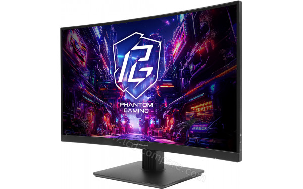 ASROCK PG27QRT1B - Vue 3/4 droite