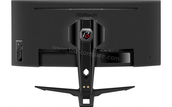 ASROCK PG34WQ15R2B - Vue de l'arri&egrave;re