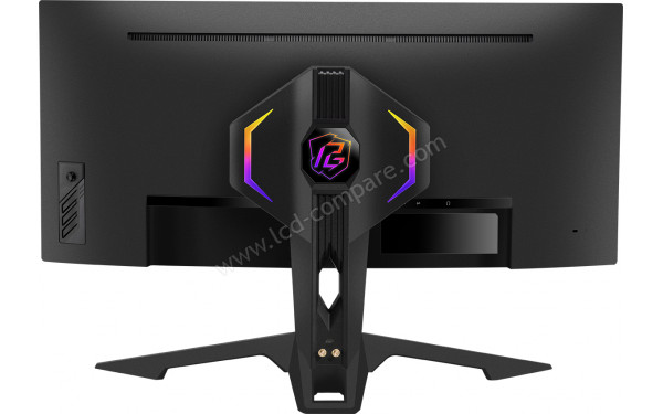 ASROCK PG34WQ15R3A - Vue de l'arri&egrave;re