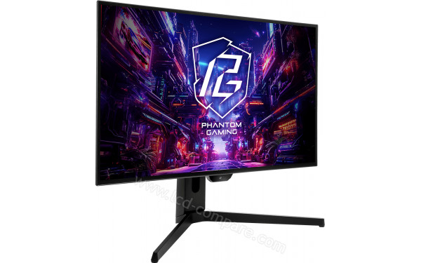 ASROCK PGO27QFS - Vue 3/4 gauche