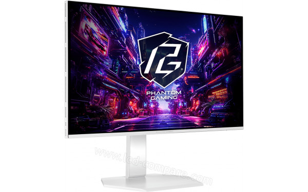 ASROCK PGO27QSA-W - Vue 3/4 gauche