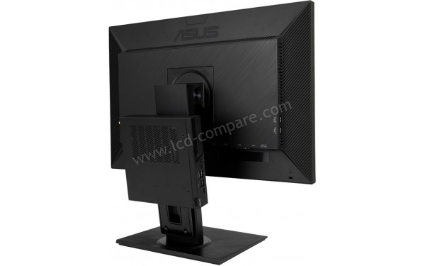 ASUS BE24WQLB - Vue 3/4 arri&egrave;re avec mini-PC facultatif