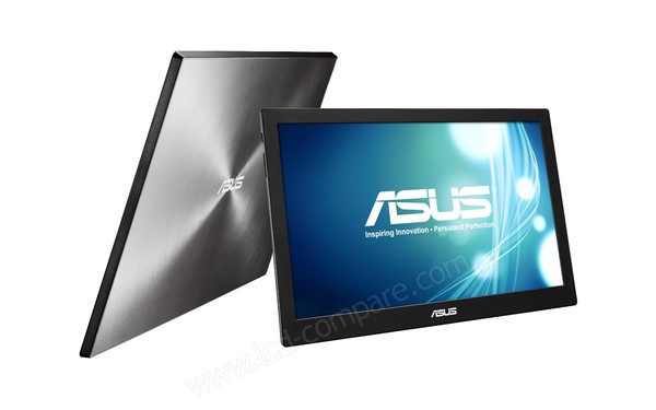 ASUS MB168B - Vue 3/4 gauche-droite
