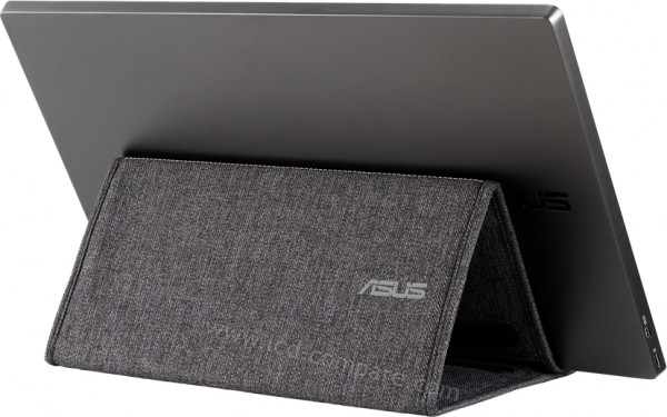ASUS MB16AH - Vue 3/4 arri&egrave;re avec Smart Case inclus