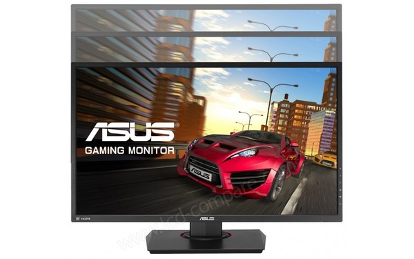 ASUS MG278Q - Vue de face - r&eacute;glage de la hauteur