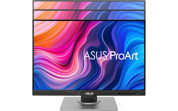 ASUS PA278QV - Vue de face avec diff&eacute;rentes hauteurs possibles
