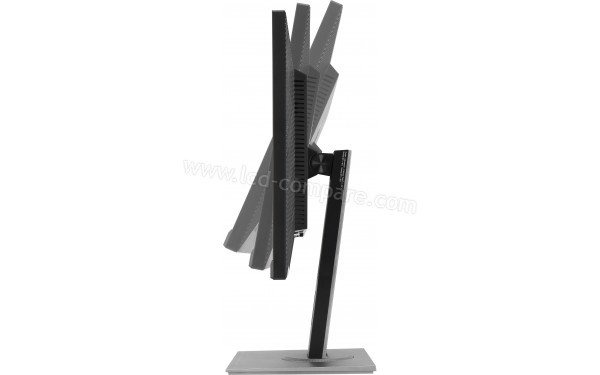 ASUS PA278QV - Vue de profil droit avec diff&eacute;rentes inclinaisons possibles