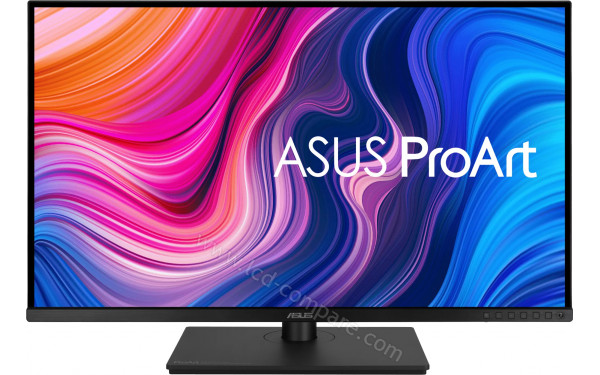 ASUS PA329CV - Vue de face pied baiss&eacute;