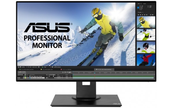 ASUS PB247Q - Vue de face position basse