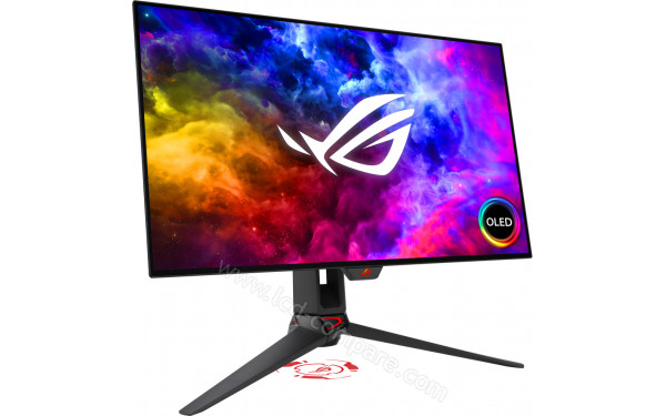 ASUS PG27AQDM - Vue 3/4 gauche