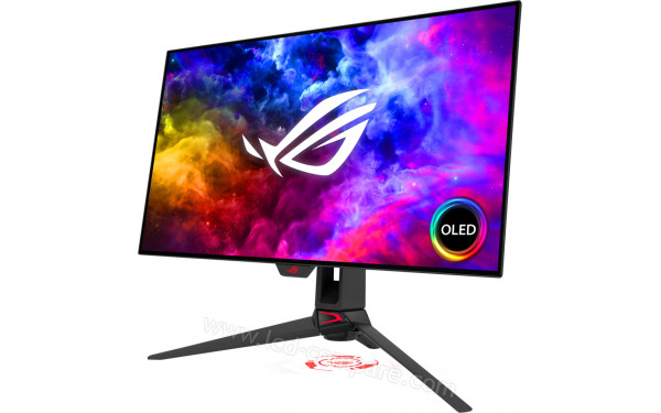 ASUS PG27AQDM - Vue 3/4 droite