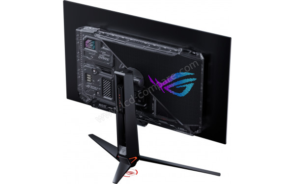 ASUS PG27UCWM - Vue 3/4 arri&egrave;re