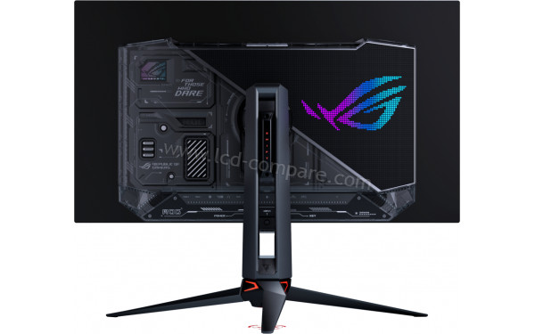 ASUS PG27UCWM - Vue de l'arri&egrave;re