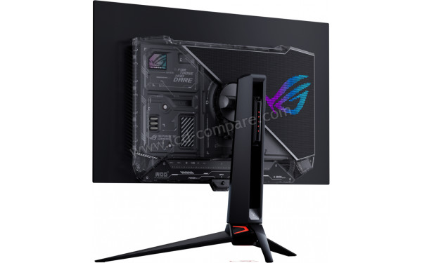 ASUS PG27UCWM - Vue 3/4 arri&egrave;re