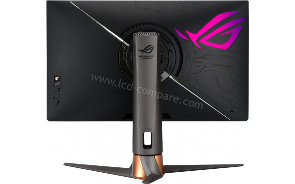 ASUS PG27UQR - Vue de l'arri&egrave;re