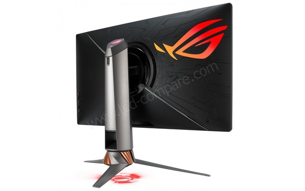 ASUS PG27UQ - Vue 3/4 arri&egrave;re